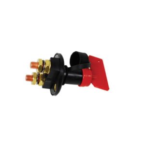 Battery Disconnect Switch with Weatherproof Rubber Cover