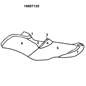 BLACKTIP JETSPORTS SEAT COVER FOR 2016-2017 RXT-300, RXT-X AS 260, RXT 260, WAKE PRO 215/230