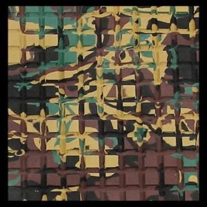 Cut Waffle Camo Hydro-Turf Traction Mat Sheet with PSA