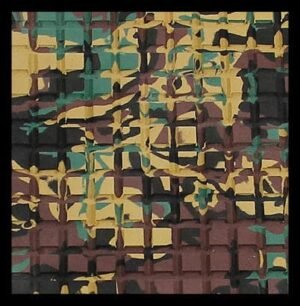 Cut Waffle Camo Hydro-Turf Traction Mat Sheet with PSA