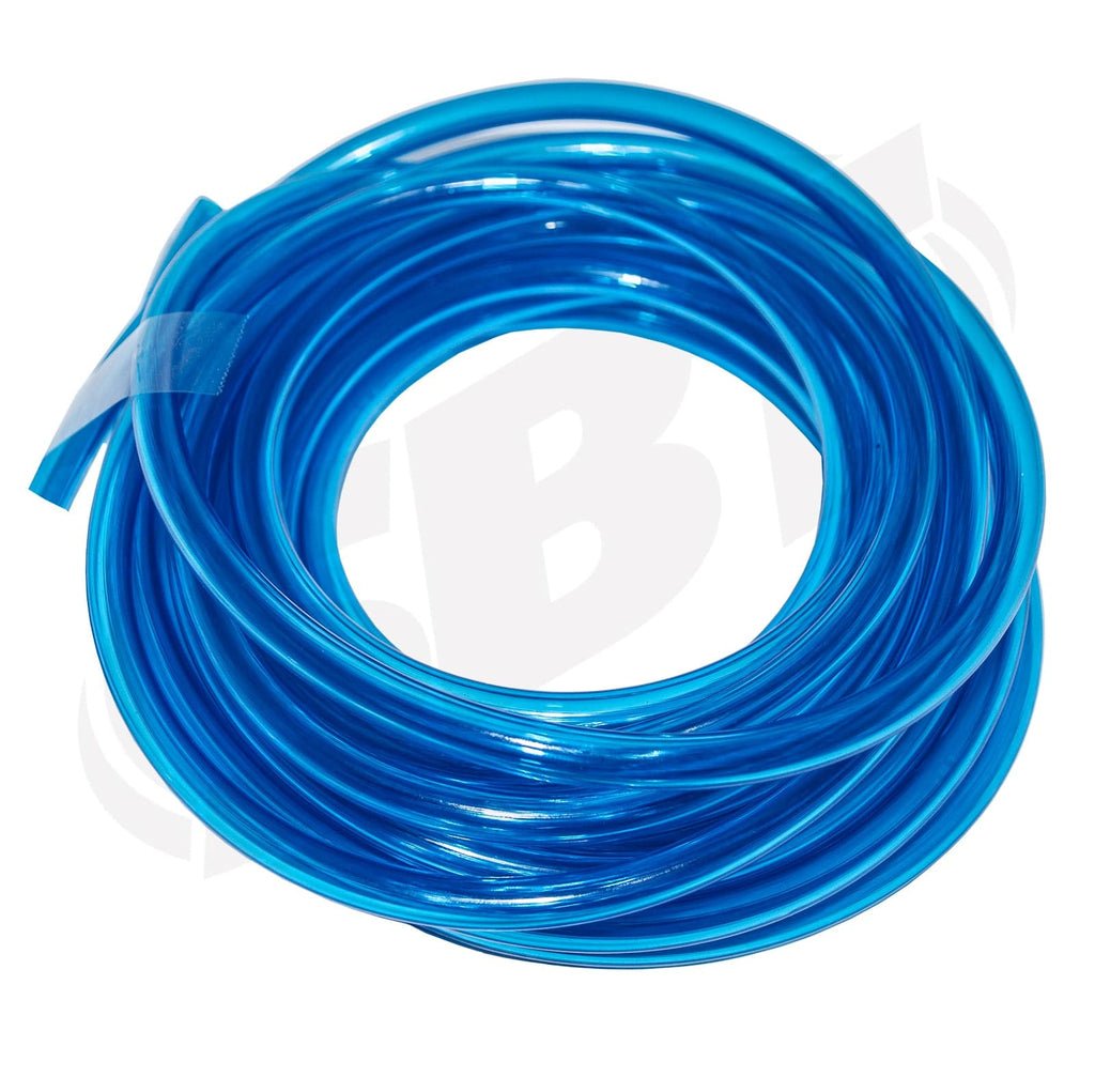 fuel line 25' 1/4" clear blue Fuel Line 25' 1/4" Clear Blue