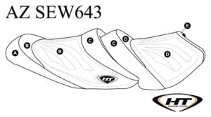 Hydro-Turf Premier Custom Seat Cover for Kawasaki STX 160XL ('20)