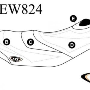 Hydro-Turf Premier Custom Seat Cover for Sea Doo GTI 4-Tech (06-08) / GTI, GTI SE 130 & 155