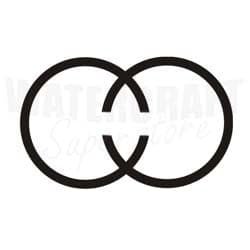 Piston Ring Set for Honda 13010-HW1-305, 13011-MAT-305 F12X, F12, R12X, R12