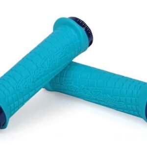 Troy Lee Designs Signature PWC Lock-On Bonus Pack Aqua w/Blue Clamps
